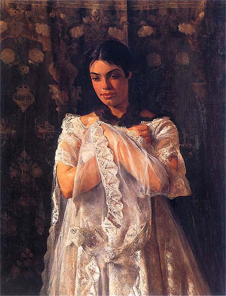 Jacek Malczewski Portrait of Helena Marcell.